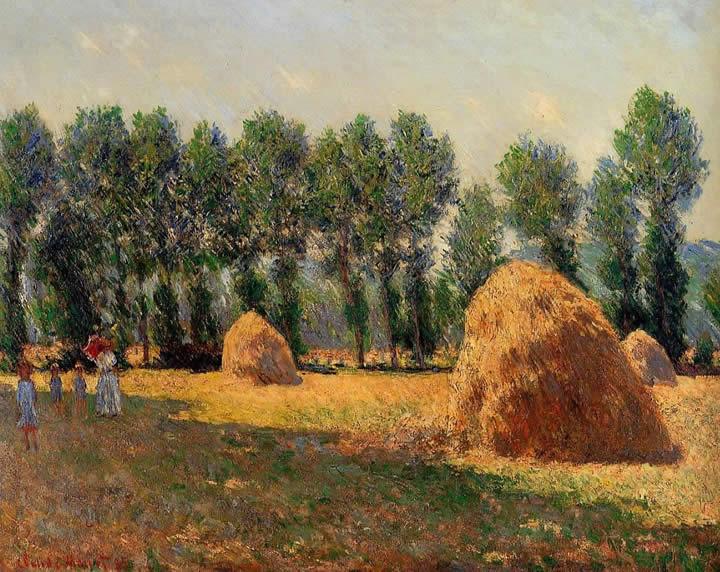 Claude Monet Haystacks at Giverny 2